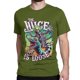 thumbnail image 3 of Camiseta con estampado de película de terror para hombre y mujer, ropa holgada de algodón, b-beetlejuice 2, novedad, 3 of 5