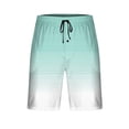 thumbnail image 6 of Bovxnpu Men's Pajama Bottoms Loungewear Sleep Shorts, Men's Striped Loungewear Shorts With Drawstring Elastic Waist For Sleep Gym Home Shorts, 6 of 7