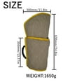 thumbnail image 7 of Dog Bite Sleeve/ Training Equipment Thick Training Large Dogs/ Best for Young Dogs Puppy/ Jute Strong Professional Playing Biting Tugging Toy Yellow, 7 of 7