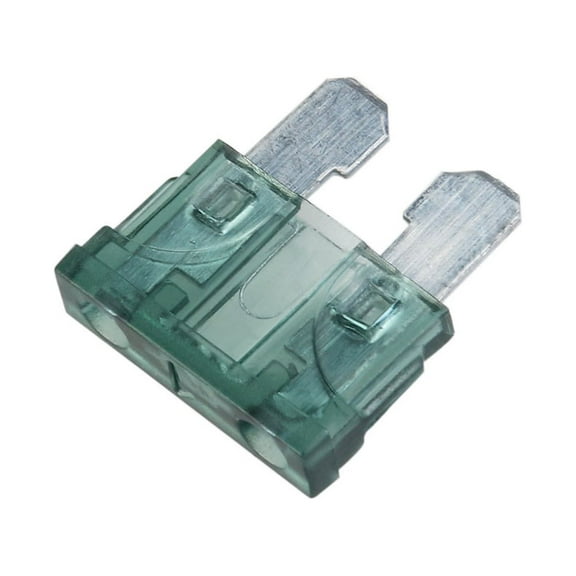 TAILTOSS Car Fuses Kit with 10 Pieces 1 AMP Mini Fuses for Auto Electrical Protection Black Plastic Metal