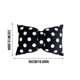 thumbnail image 2 of Cojín lumbar | Cojín decorativo con lazo para sofá y cama | Funda de cojín de terciopelo de 50x33 cm para decoración del hogar y detalles decorativos en la sala de estar., 2 of 6