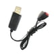 thumbnail image 4 of Cable de Carga USB Quadcopter para X5HW X5A-1 X5HC X5UW X5UC RC Parts 50cm Negro, 4 of 4
