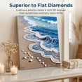 thumbnail image 2 of Ocean Pearl Diamond Painting Kit,3D Beach Wave DIY Art Crafts,3D Wave Designs with Sparkling Gems & Pearls.,All-inclusive DIY home decor., 2 of 6