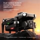 thumbnail image 4 of Quadcopter RC, Camera de 8K Dual Wifi Transmisión en Tiempo Real Modo Sin Cabeza Dron Plegable Con Luces LED para Fotografía, 4 of 7
