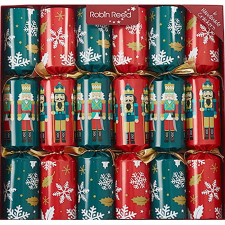 Robin Reed Racing Nutcracker Christmas Crackers 6 Ct Wind Up Racing Toys Walmart Com Walmart Com