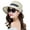 Beige, variant on D GROEE Women's Sun Hats UV Contrast Color Wide Brim Hat Women Packable Sun Hat for Women Straw Hats