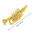 thumbnail image 2 of Musical Instrument Pendant Miniature PP Plastic Tiny Lightweight Detailed Workmanship Decorative for Birthday Party Educational, 2 of 3