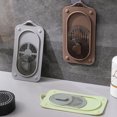 thumbnail image 2 of Tapa de desagüe de piso antideslizante, antisalpicaduras, antiolor, doble capa, fácil instalación, de silicona, para baño, filtro de desagüe de doble capa, 2 of 7