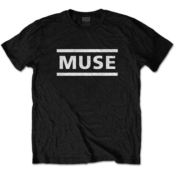 Muse Unisex T-Shirt White Logo (Small)