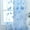 Blue, variant on Colorful Tulips Floral Printing Tulle Voile Curtains Sheer Drape Balcony Door Room Dividers Scarf Valances Pastoral Decorative Window 37.7in x 78.74in