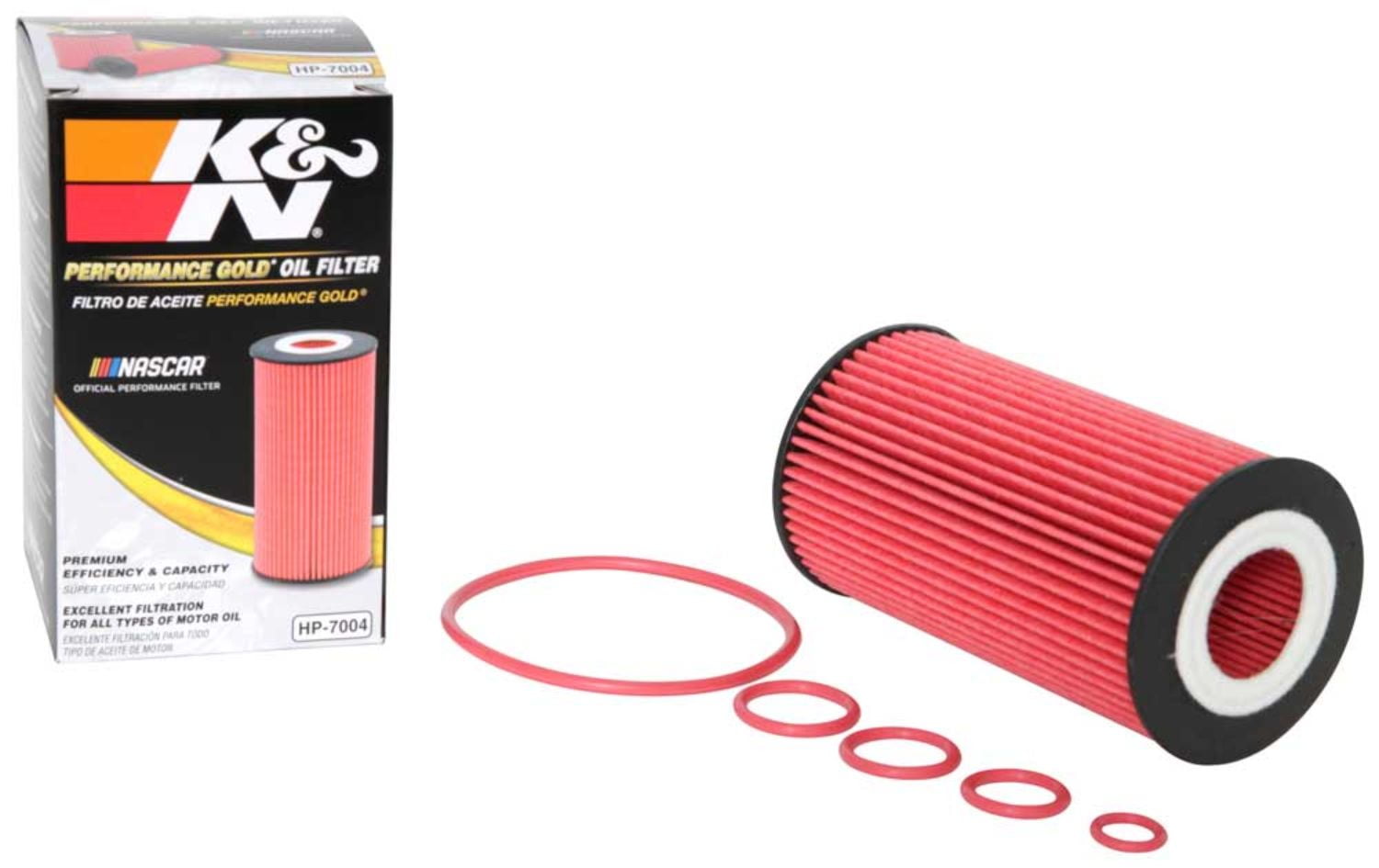 K&N Premium Oil Filter Designed to Protect your Engine Fits Select