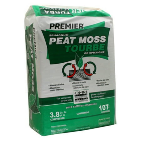 - PREMIER HORTICULTURE INC 3.8-Cu. Ft. Sphagnum Peat Moss 0082P