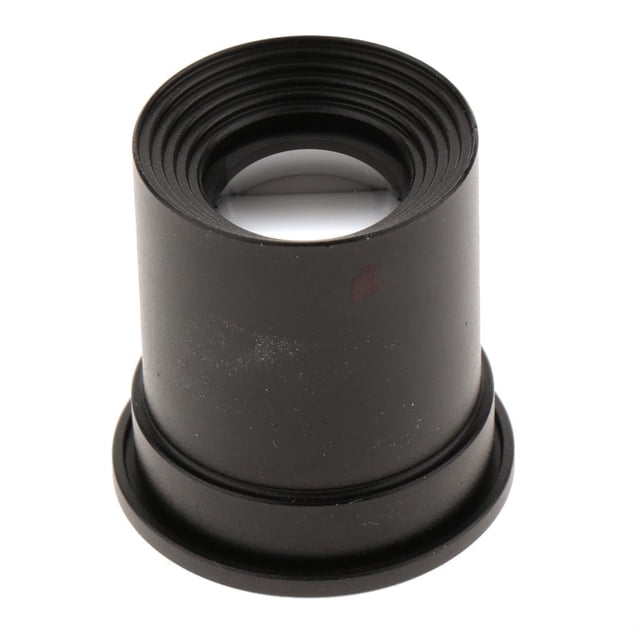 1pc .5X Microscopio Biológico Ocular Lente 23.2mm Tamaño De Montaje Hugo Microscopio Huygens ocular