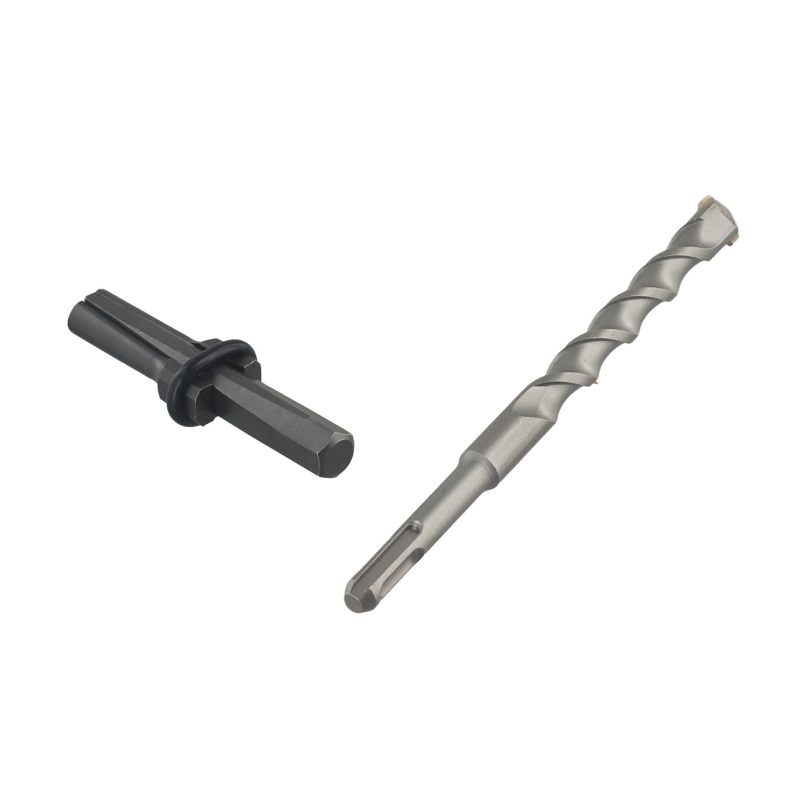 16-18Mm Metal Plug Wedges Concrete Rock Stone Splitter with Drill Bit for Stone 16Mm Set