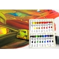 thumbnail image 5 of 18 Color Acrylic Paint Set 12 ml Tubes Artist Draw Painting Rainbow Pigment, 5 of 6