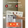 thumbnail image 6 of KFFKFF Popcorn Machine with Cart, 8oz Stainless Steel Kettle, 800W Commercial Popcorn Maker, Produces 48 Cups per Batch, Theater Style Popper with Easy Controls, Glass Panels, PC Door, Scoop, 6 of 9