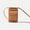 brown, variant on Premium Leather Insulated Phone Case for Winter, Crossbody Pouch To Keep Phone Warm Outdoors