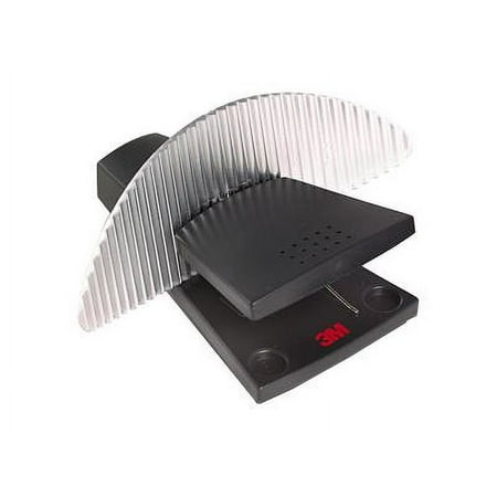 3M Document Wedge - 4.5" Height x 3.6" Width x 1.7" Depth - Black