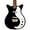 Black, variant on Danelectro Stock '59 Electric Guitar Vintage Cream