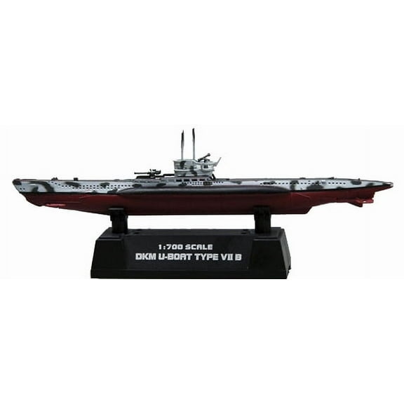 Easy Model 37312 German Submarine Type VIIB 1/700 Scale Model