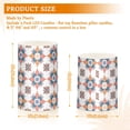 thumbnail image 6 of Yayeee Flameless Candles with Remote Flickering Battery Operated Multi Color Changing, Blue Abstract Pattern, 6 of 7