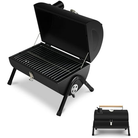 Voorlopige naam in verlegenheid gebracht Seminarie Charcoal Grill Mini Portable BBQ Grill Foldable Barbecue Grills for Outdoor  Cooking, Camping and Picnic Black | Walmart Canada