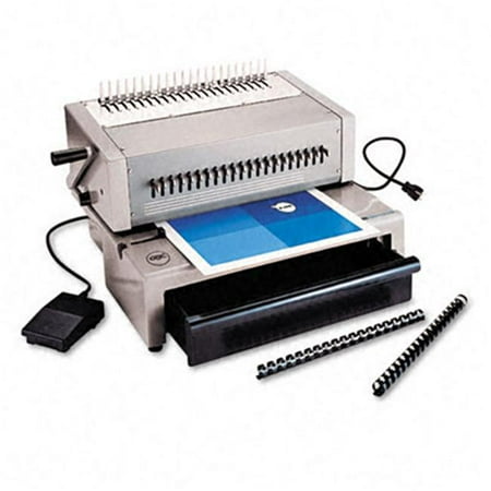 CombBind C800pro Electric Comb Binding Machine 425-Sheets 16 x 15 x 12 Gray