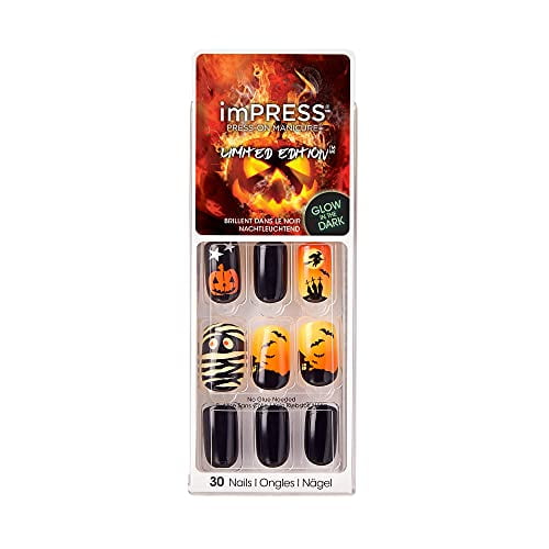 imPRESS Press-on Manicure Kit - Halloween Designs in Peek-A-Boo!