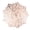 Rose Gold-18, variant on Round Table Place Mats Black 18 Count Heat Resistant PVC For Holiday And Everyday Use