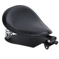 thumbnail image 1 of Motorcycle Solo  with Spring Bracket Kit Faux Leather Strong Steel Support Universal Fit for Retro Motorcycle  Accessories, 1 of 7
