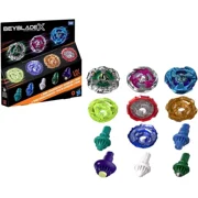 Beyblade X Customized Set U UX-10, X-treme Expansion Pack, 3 Blades, 4 Ratchets, 5 Bits, Ages 8+