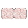 thumbnail image 7 of Balery 2 Piece Hand Drawn Hearts Car Windshield Sun Shade|Foldable Front Windshield Shade for Car Front Window for Most Sedans SUV Truck-Medium, 7 of 7
