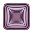 thumbnail image 3 of Mainstays 14 Piece Teal Plastic Food Storage Set, Purple Ombre, Ideal Use for Meal Prep and Batch Cooking, 3 of 6
