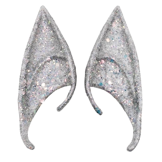 Accesorios de Halloween Sunnimix Cosplay Hada elfo Orejas Pixie Plata 12cm