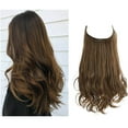 thumbnail image 4 of Lubelski Pince à Cheveux Extension Couleur Naturelle Lavable Élastique Bouclée Ondulée Pince à Cheveux Mode Femme, 4 of 7