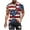 D, variant on Miqool Mens Big & Tall 3D American Flag Print T-Shirt Independence Day Shirt for Men 4th of July Patriotic Tops Summer Short Sleeve Graphic Tees