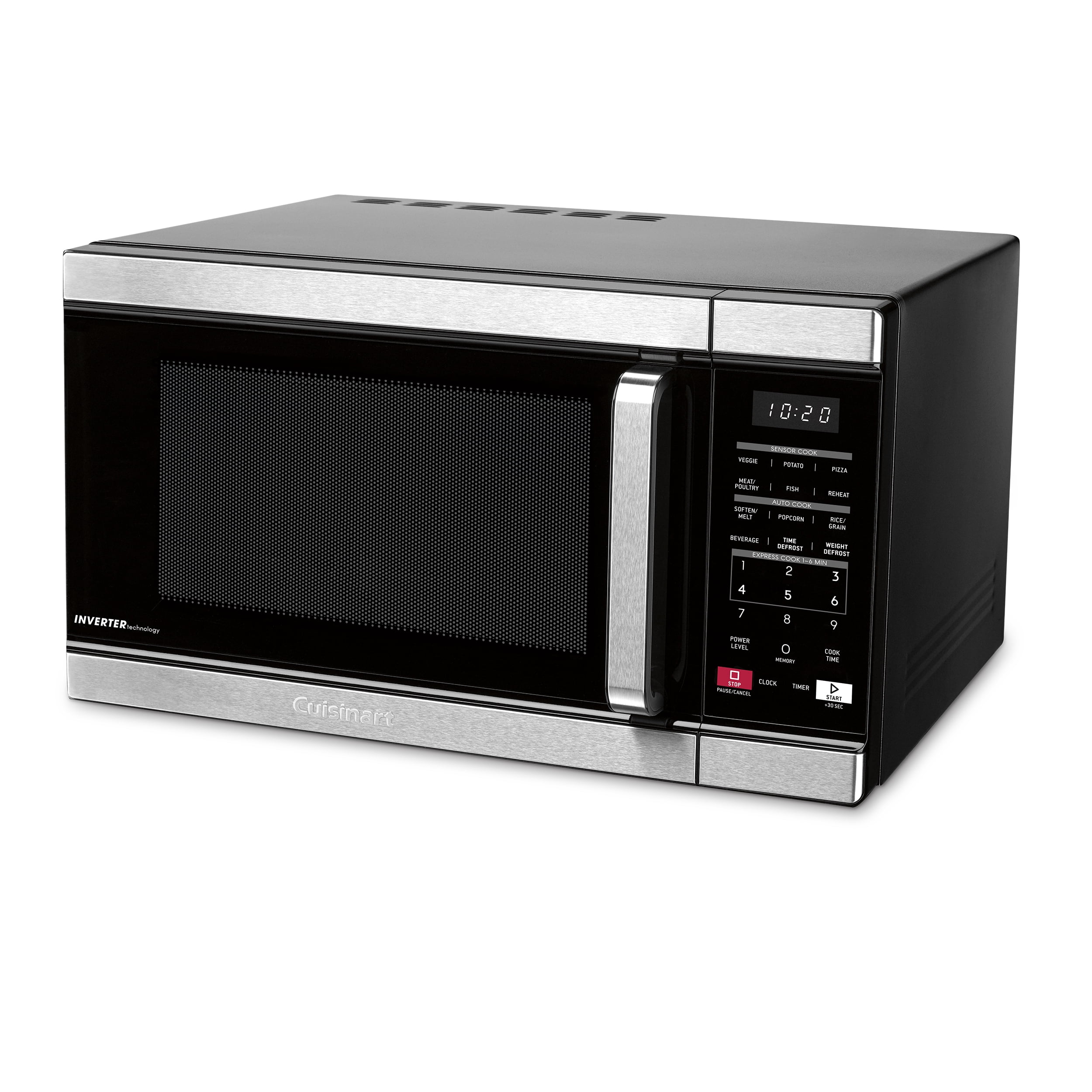 Cuisinart microwaves microwave with sensor and inverter walmart