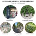 thumbnail image 5 of KAIYANG Conectores de caña de bambú para frutas, conectores de caña para enrejado de plantas, 50 bolas de caña flexibles para huerto de jardín, jaulas para tomates, jaulas para verduras, jaulas para f, 5 of 5