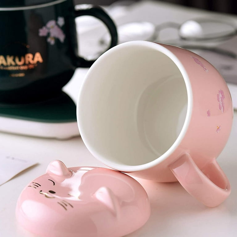 LIZHIGU Coffee Mug with Warmer - Cute Mug Warmer Cup Warmer Beverage Coffee  Warmer for Desk Coffee Warmer with Mug Set with Auto Shut off Smart Coffee