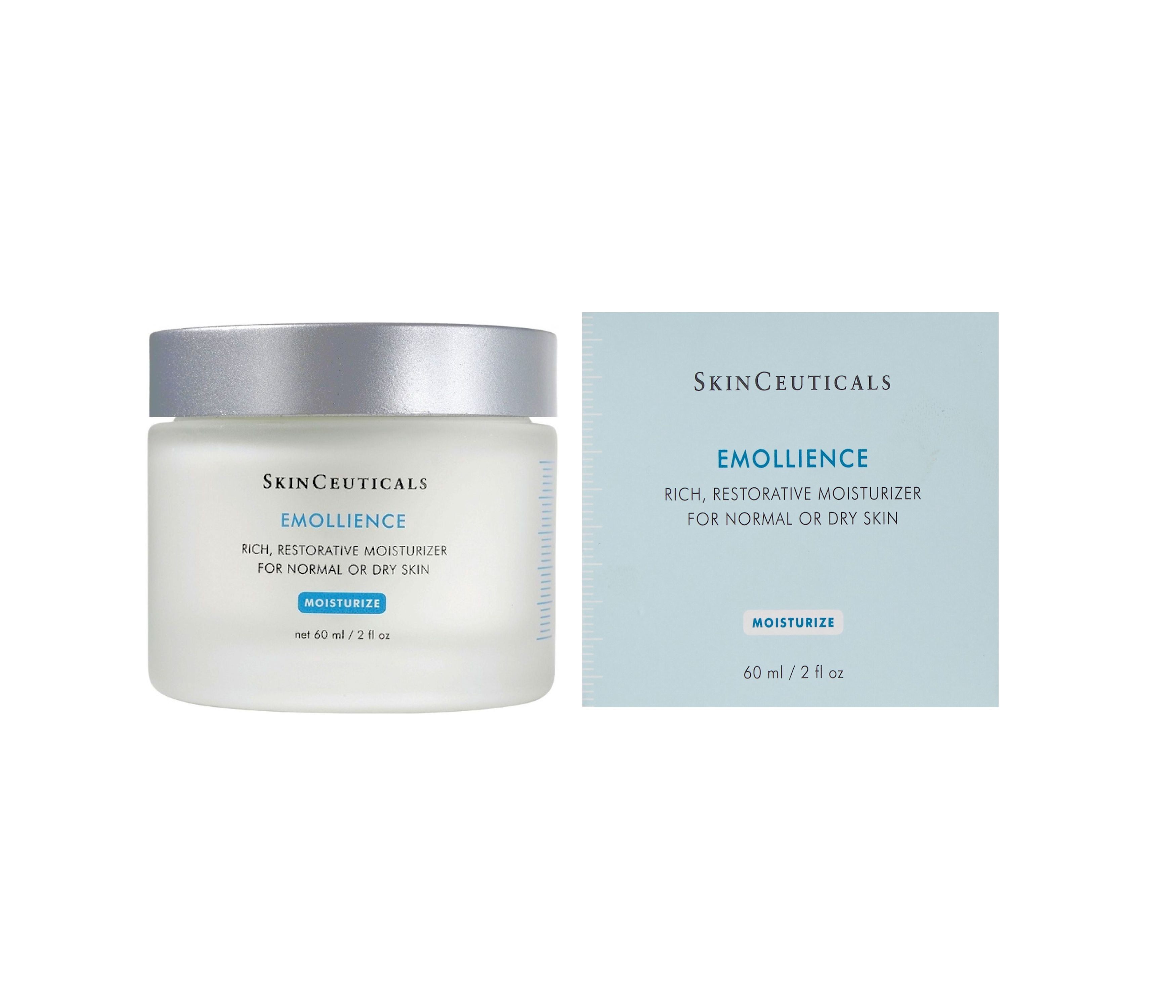 SkinCeuticals Emollience Restorative Facial Moisturizer For Normal/Dry Skin 2.0 fl oz 60ml)
