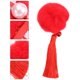 thumbnail image 4 of GOOHOCHY 1 par de horquillas para el cabello con borlas para niñas del festival de primavera, horquillas de año nuevo (rojo), 4 of 4
