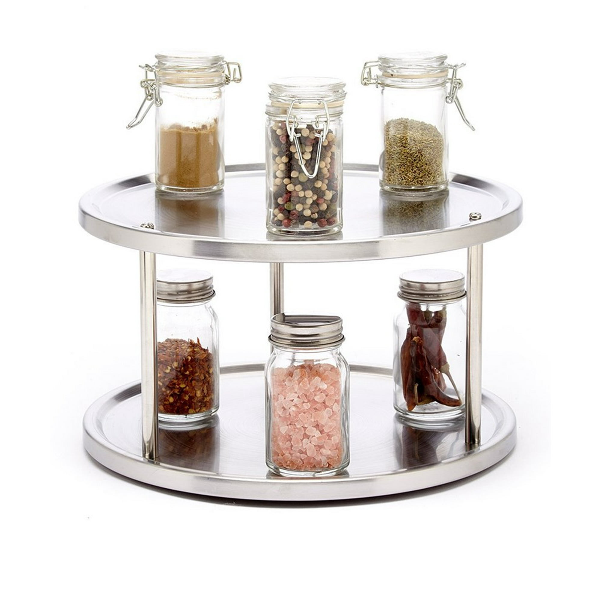Tiered lazy susan organizer best sale