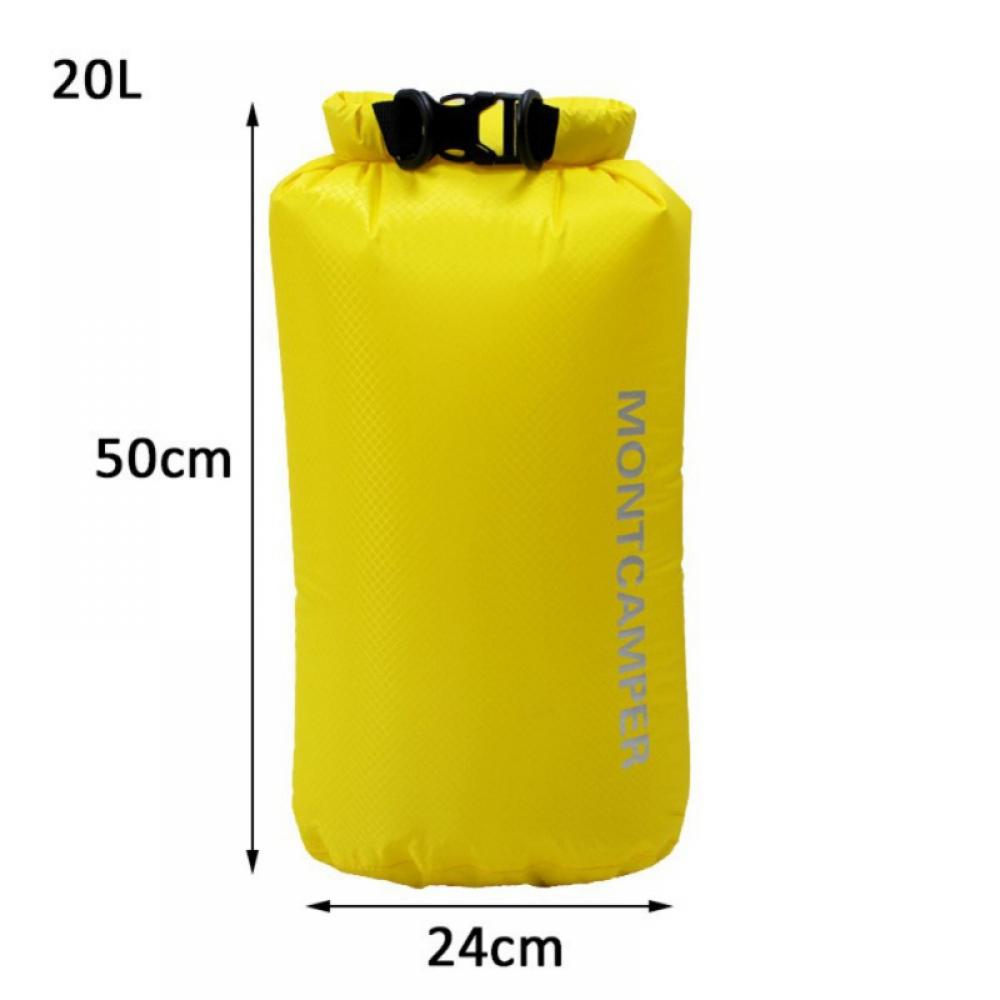 Dry Bag Waterproof Floating, PVC Waterproof Bag Roll Top, 3L/5L/10L/20L/35L Roll Top Sack Keeps Gear Dry for Kayaking, Boating, Rafting, Swimming, Hiking, Camping, Travel, Beach - image 2 of 11