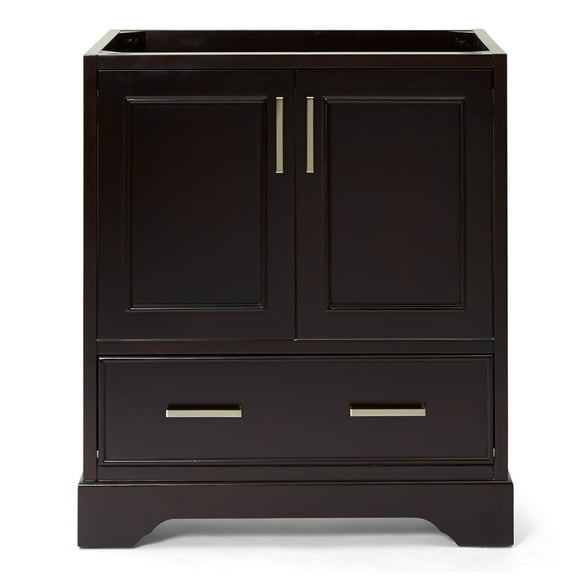 Ariel Stafford 30 In. Single Sink Base Cabinet In Espresso