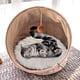 thumbnail image 5 of Almohadilla térmica USB para mascotas, impermeable, para perros, mantas para dormir, cojín cálido para gatos (caqui), 5 of 8