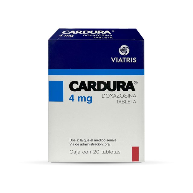 Cardura 4mg 20 Tab