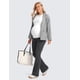 thumbnail image 3 of Pantalones CRZ YOGA Butterluxe Maternidad Acampanados 31" Gris M, 3 of 5