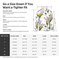 thumbnail image 5 of Lsque Lavender Flowers UPF 50+ Lightweight Sun Protection Men's Women's Long Sleeve Shirt, Hoodie Performance -3X-Large, 5 of 9