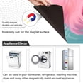 thumbnail image 2 of GZHJMY Beautiful Mermaid Girl Dishwasher Magnet Cover 20x26in,Reuseable Refrigerator Magnet Cover Decal Fridge Microwave Stickers Kitchen Home Decor, 2 of 6
