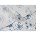 thumbnail image 6 of oneOone Velvet Navy Blue Fabric Florals Fabric For Sewing Printed Craft Fabric By The Yard 58 Inch Wide, 6 of 7